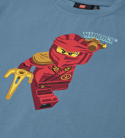 LEGO® Wear Ninjago T-Shirt - LwTaffy - Dusty Blue