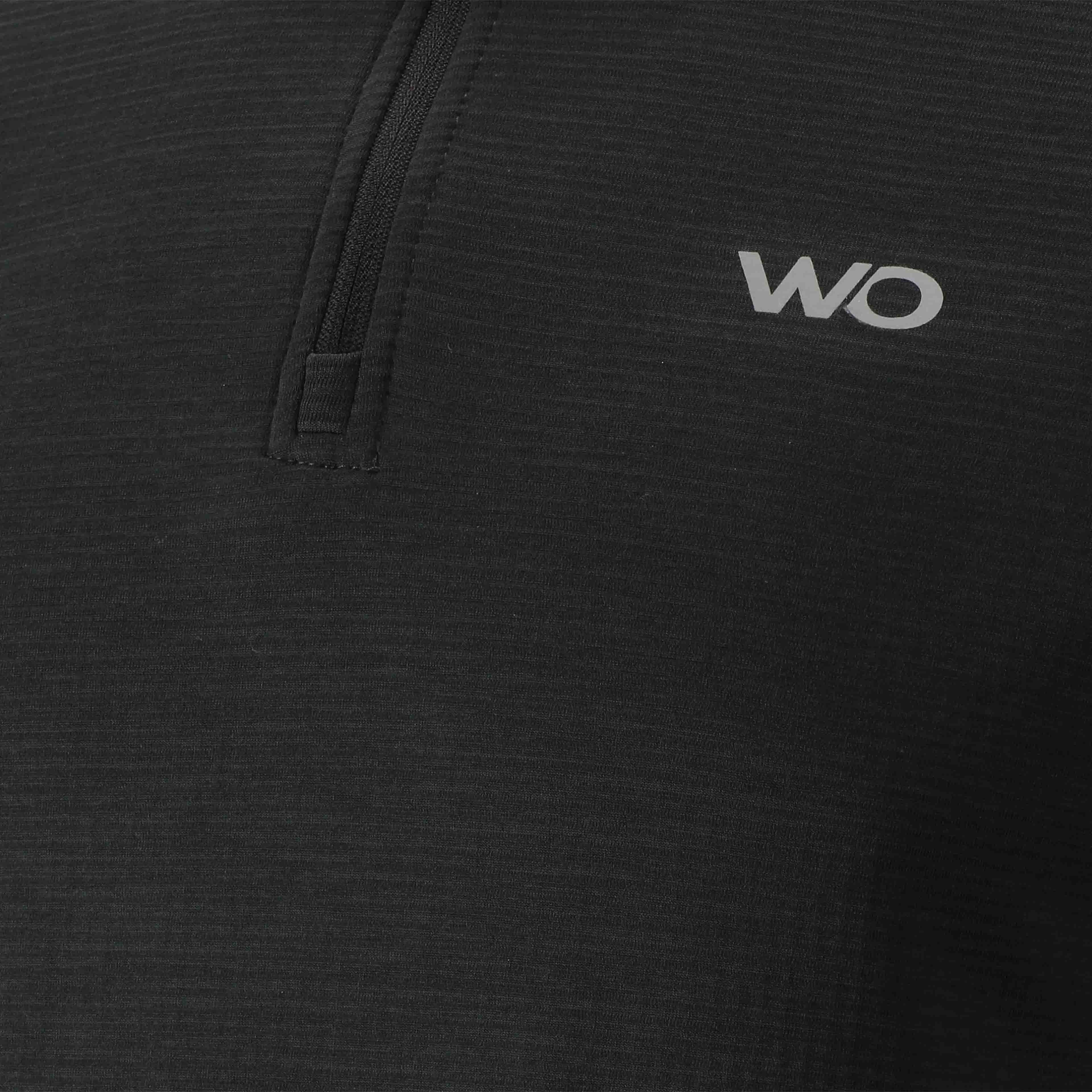 Catteo Waffle Midlayer Junior Black
