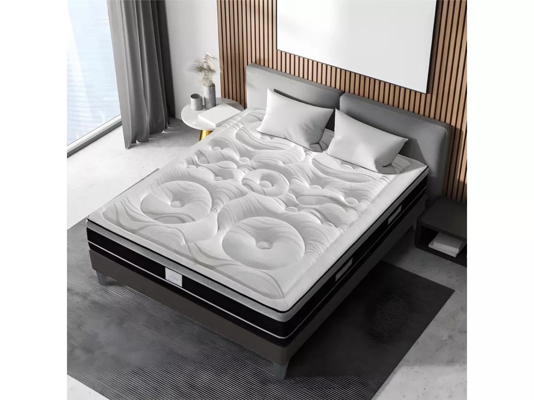 HYPSOM | Matelas DIVIN 180x200 cm | Ressorts ensachés & Mémoire de forme