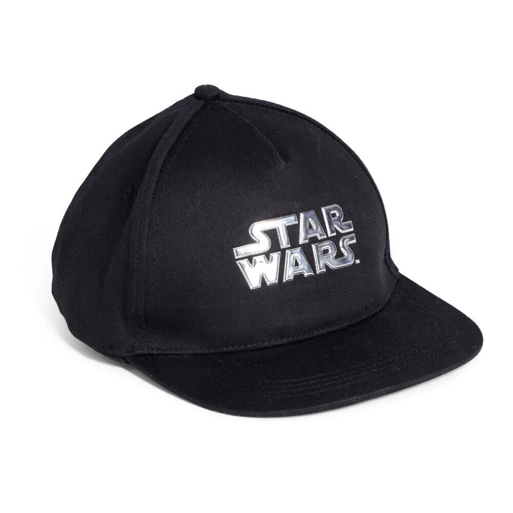 Casquette Star Wars coton noir et argenté