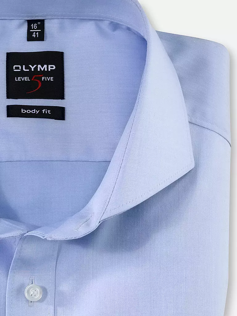 OLYMP LEVEL FIVE Hemd Body Fit blau