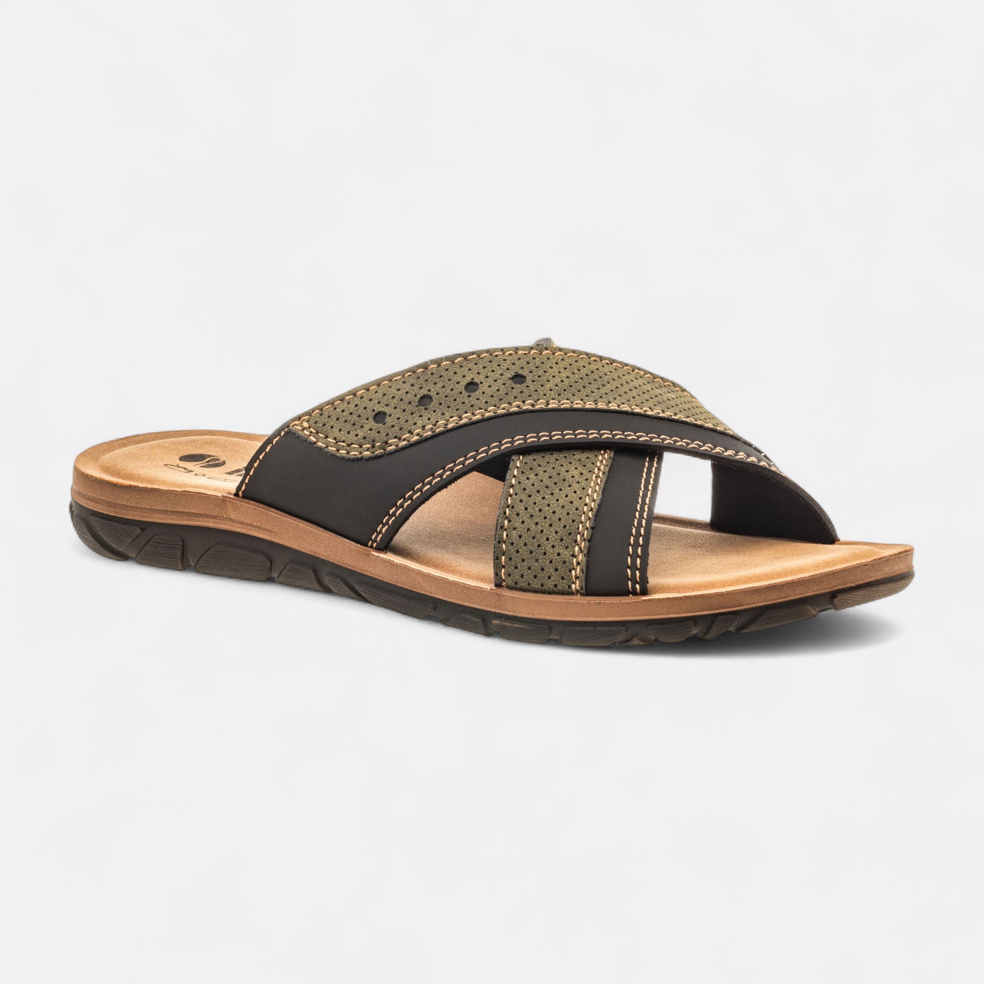 Mules Homme kaki