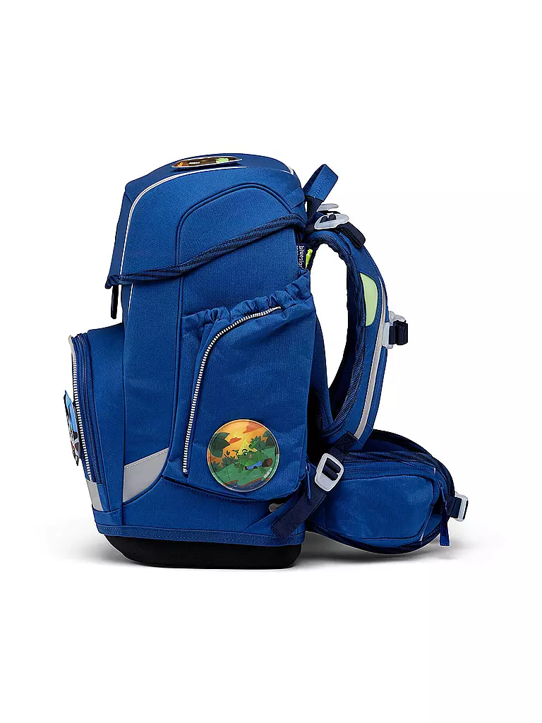 ERGOBAG Schultaschen Set Cubo 5tlg WaldmonstBär blau