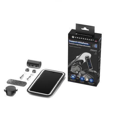 Support Smartphone Shapeheart MAGNETIQUE POUR SCOOTER TAILLE XL Universel