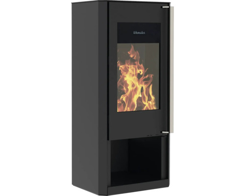 Wamsler Turon stalen houtkachel, zwart, 8 kW