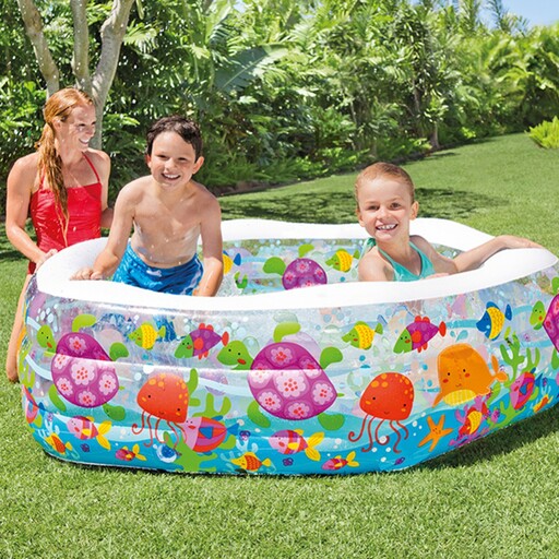 Piscina hexagonal inflável Intex 191x178x61 cm - 510 L