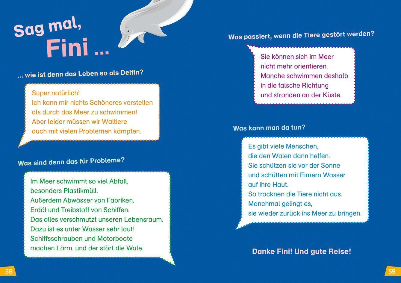 Wale und Delfine / WAS IST WAS Erstes Lesen Bd.1
