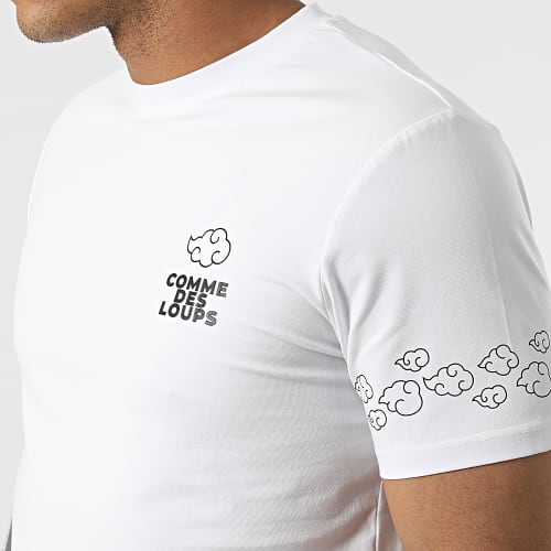 Tee Shirt Naruto Akatsuki 001 Blanc