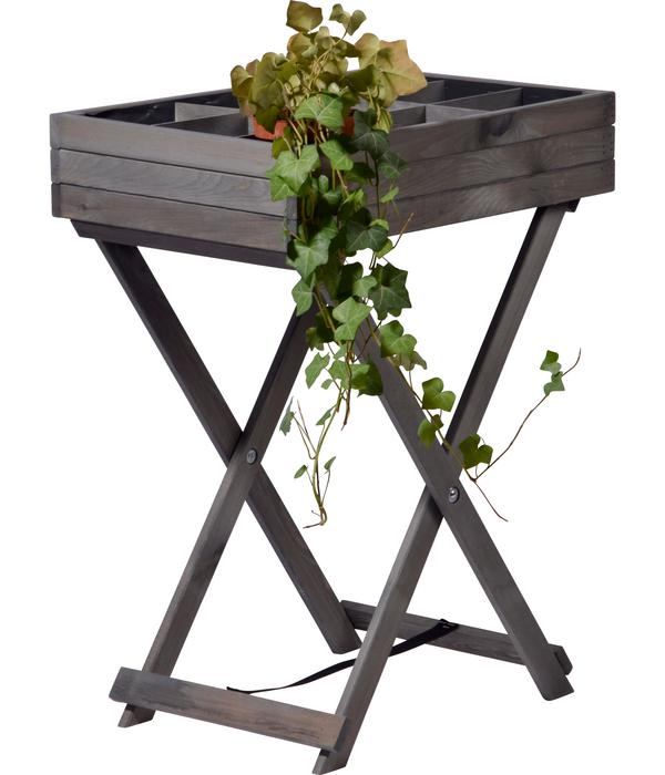 dobar Holz-Kräutertisch klappbar, ca.