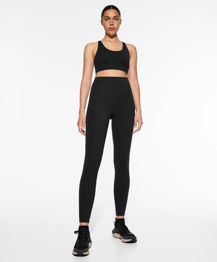 Leggings Comfortlux de cintura super alta até o tornozelo, 65 cm