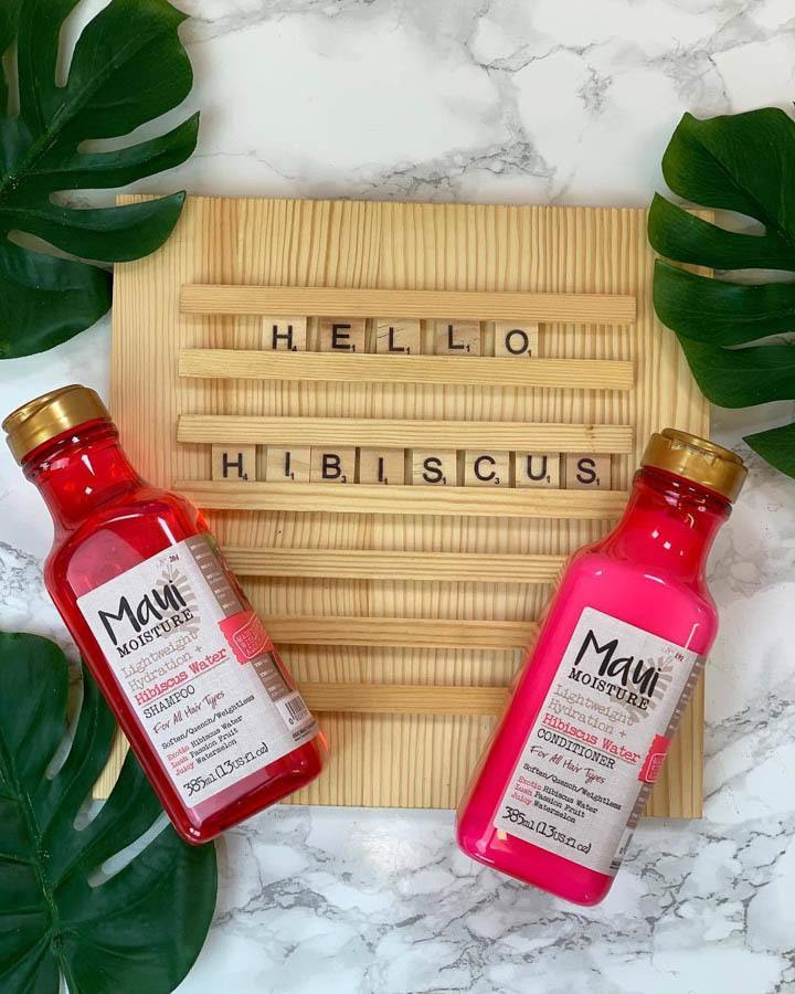 Maui Lightweight Hydration + Hibiscus Water Shampoo 385ml