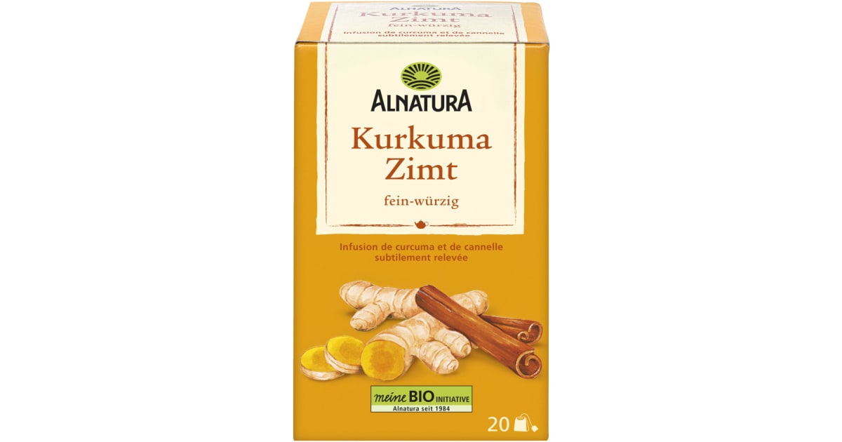 Alnatura Bio Kurkuma-Zimt Tee