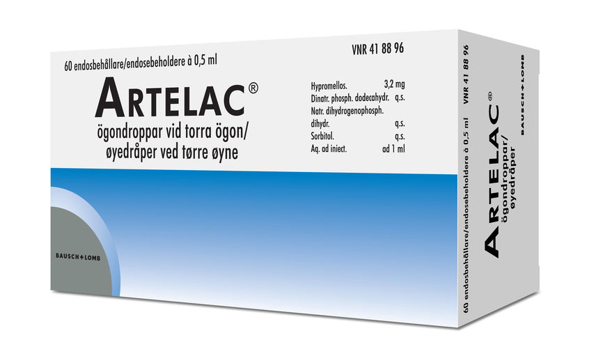 Artelac Øyedr 3,2 mg/ml