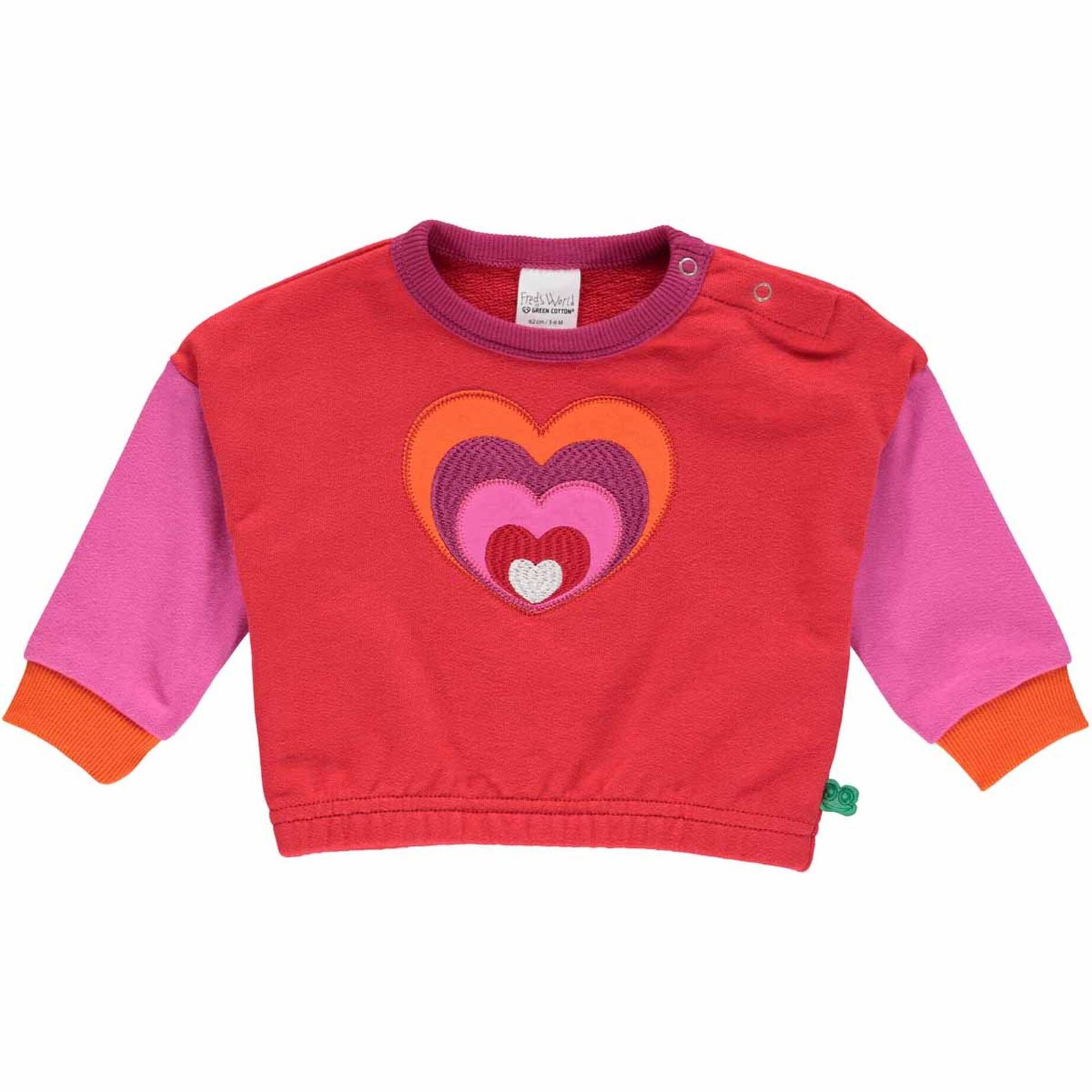 Fred's World by Green Cotton| Mädchen Babysweatshirt