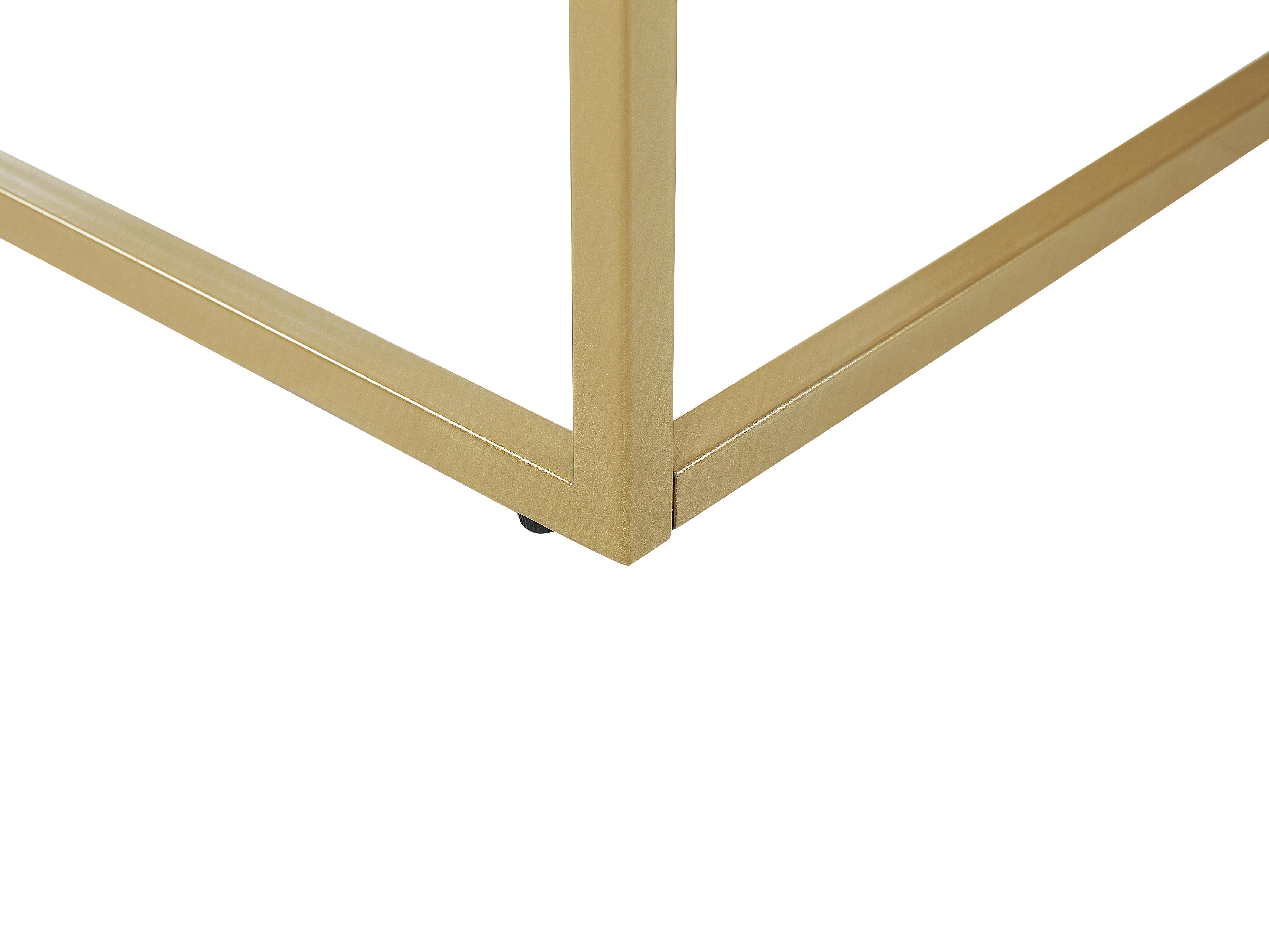 Salontafel DELANO Zwart/goud