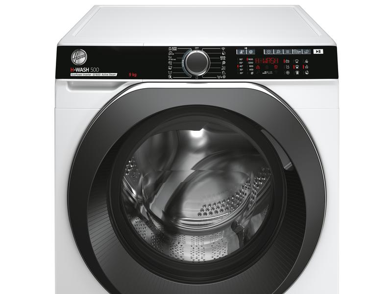 Hoover Waschmaschine HWP 69AMBC/1-S Links Frontlader mit 9 kg Ladekapazität