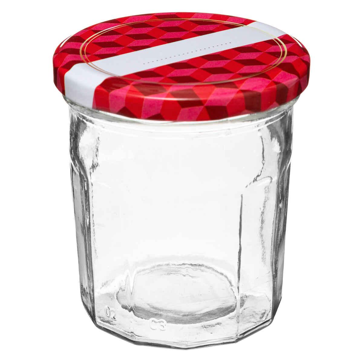 POT CONFITURE VERRE X6 PIECES