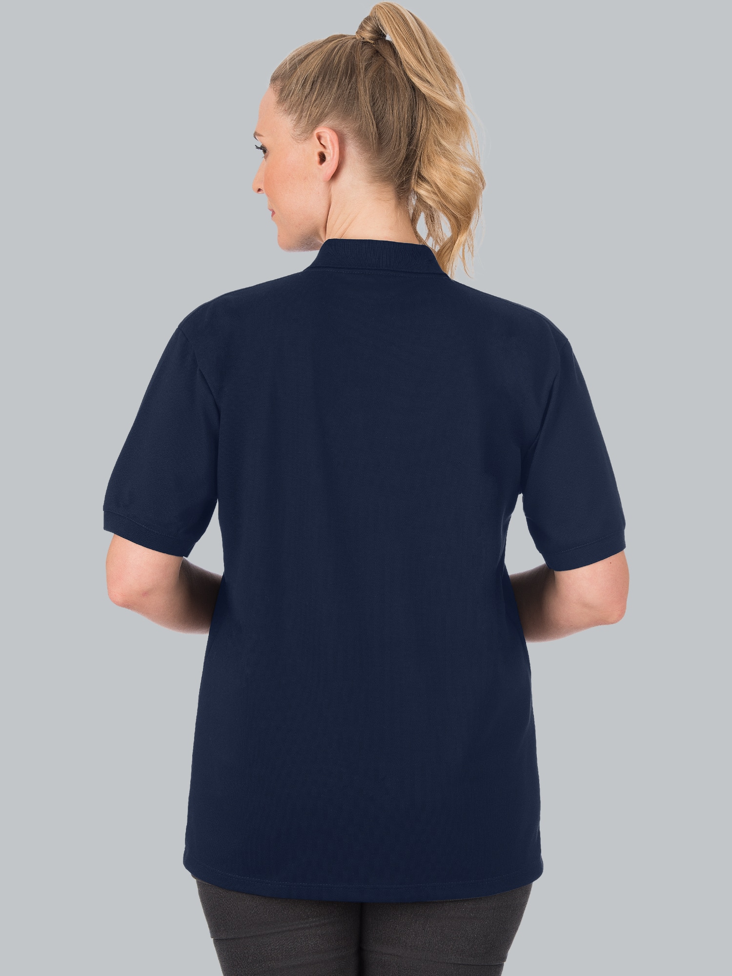 Poloshirt DELUXE Piqué Navy