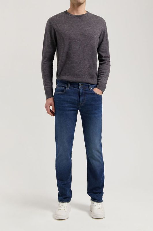 MUD Jeans BRYCE heren Jeans,Blauw, Straight fit