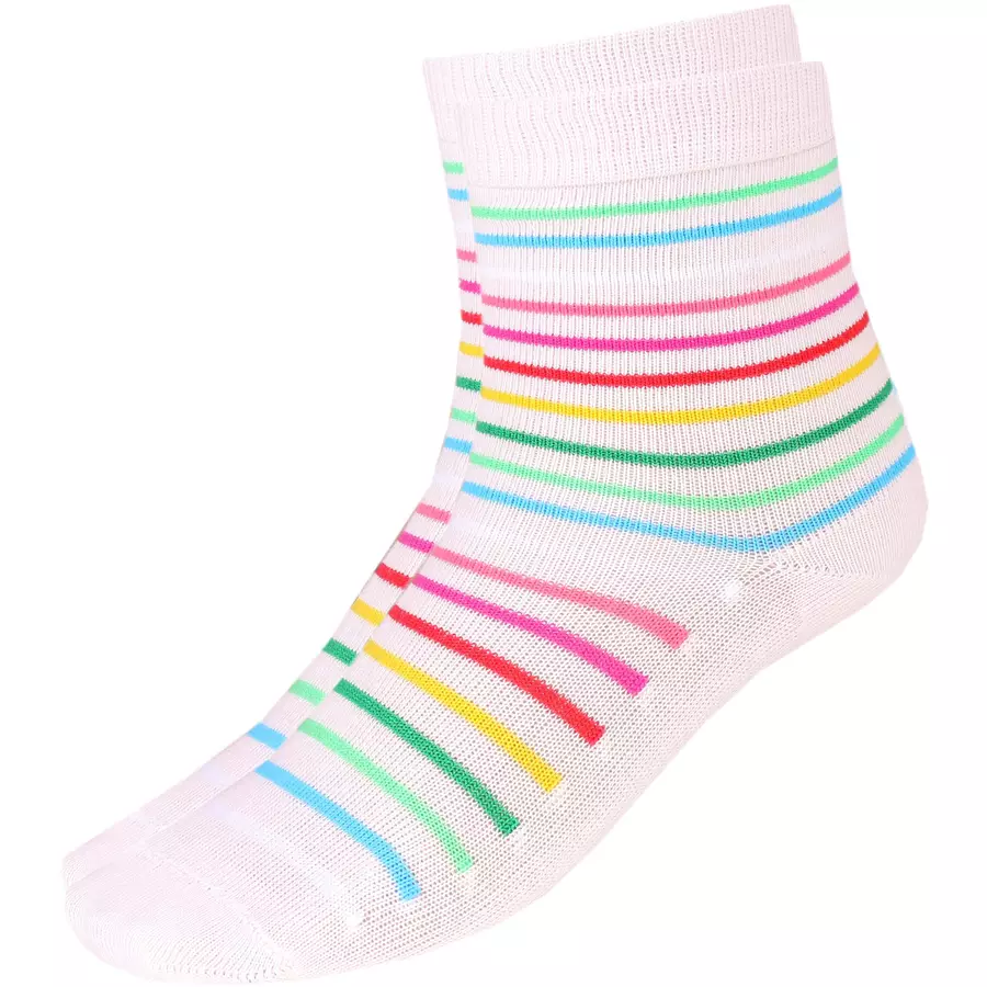 TupTam Kinder Socken Mädchen Jungen Bunt Gemustert 6er Pack rosablau