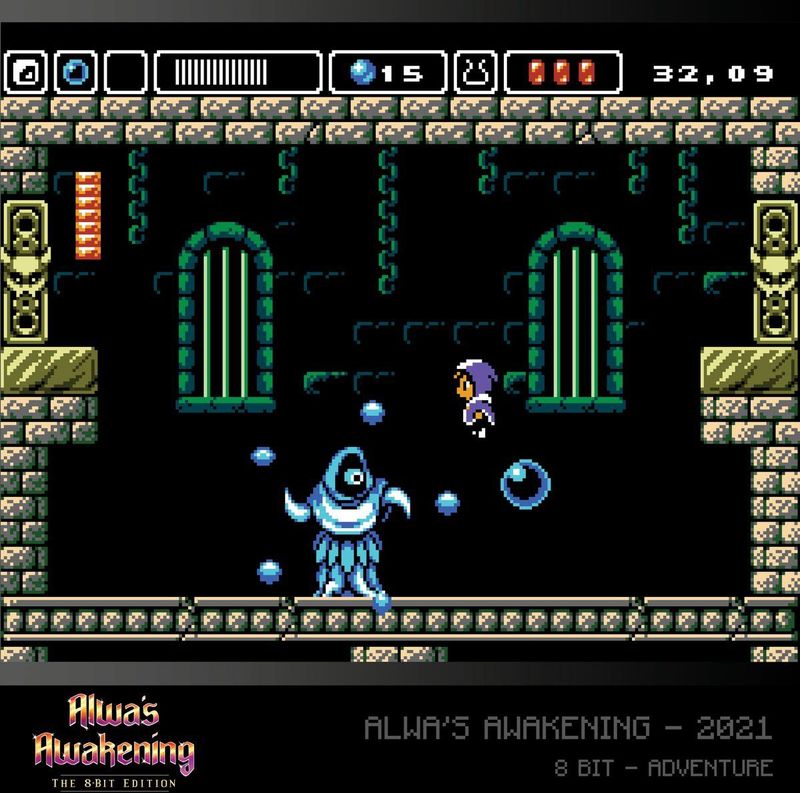 Evercade - Alwa's Awakening & Cathedral - Cartridge 1