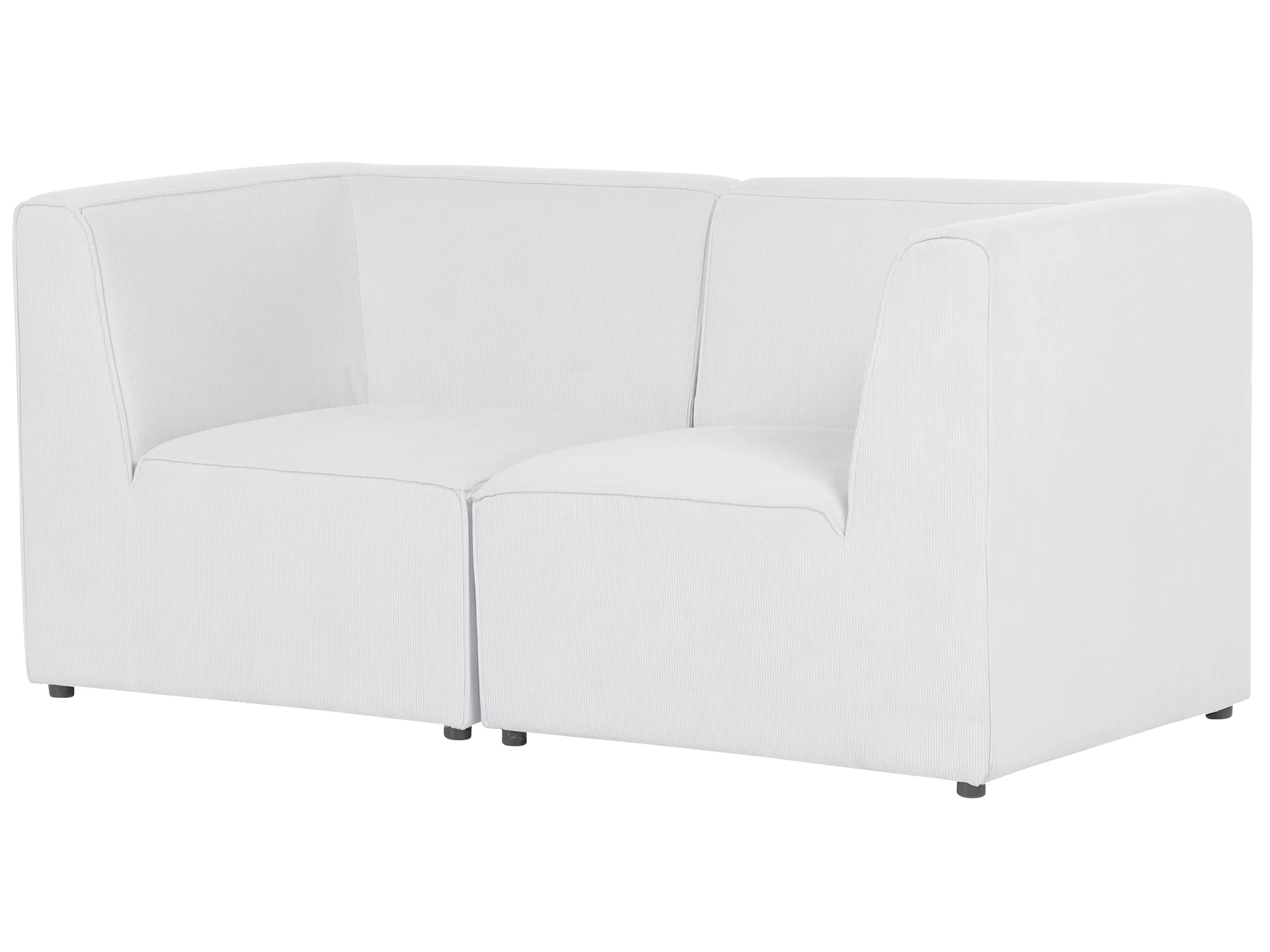 Modulaire bank 2-zits LEMVIG Corduroy Gebroken wit