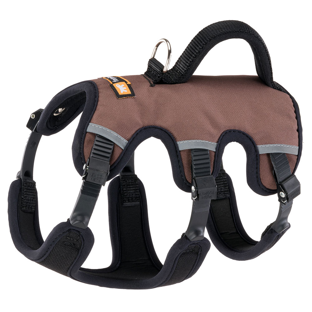 Ferplast harnais petit chien ergotrekking extra small, anti-évasion, anti-panique, harnais chien, lévrier, réfléchissant, 6