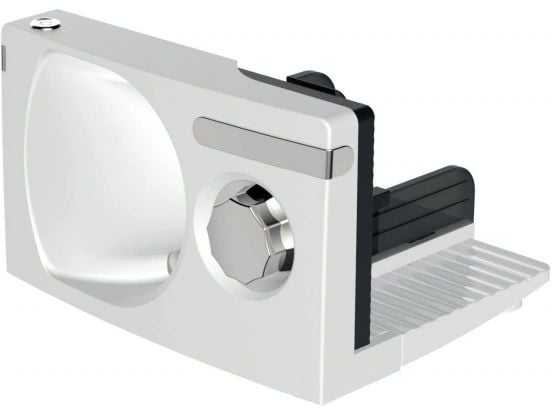 Domo Schneidemaschine DO523S Weiss Aufschnittmaschine mit DC-Motor