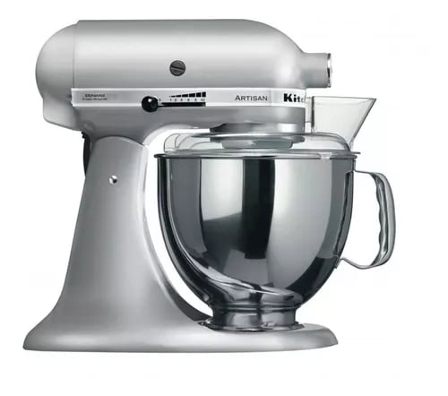 Batedeira com pedestal KitchenAid Artisan KEA33 contour silver 60 Hz 127 V