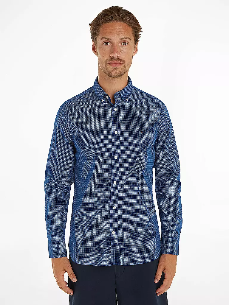 TOMMY HILFIGER Hemd blau