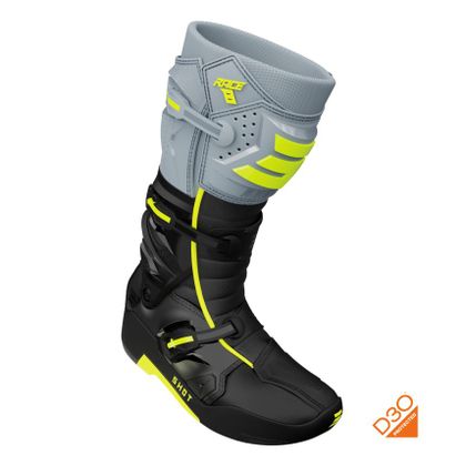 Bottes cross Shot RACE 8 2024 - Noir / Jaune