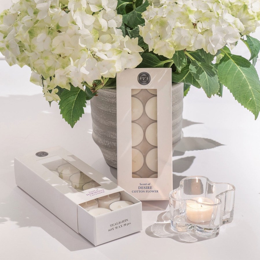 Washologi Scented Soy Wax Tealights Desire 20pcs