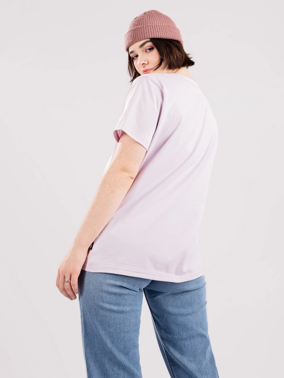 Vans Left Chest Logo T-Shirt lavender fog
