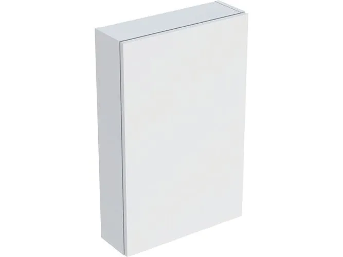 Overskab iCon rektangulært m/låge hvid m