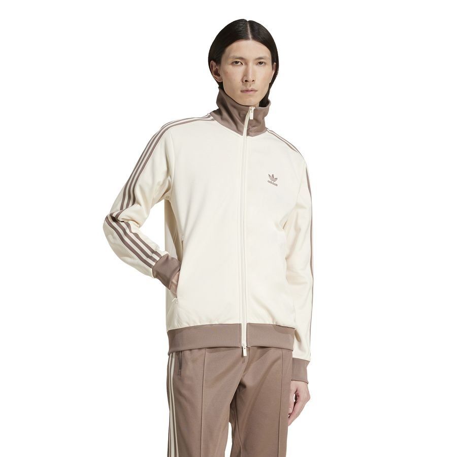 adidas Originals Haut d'Entraînement Classics Beckenbauer - Blanc/Marron