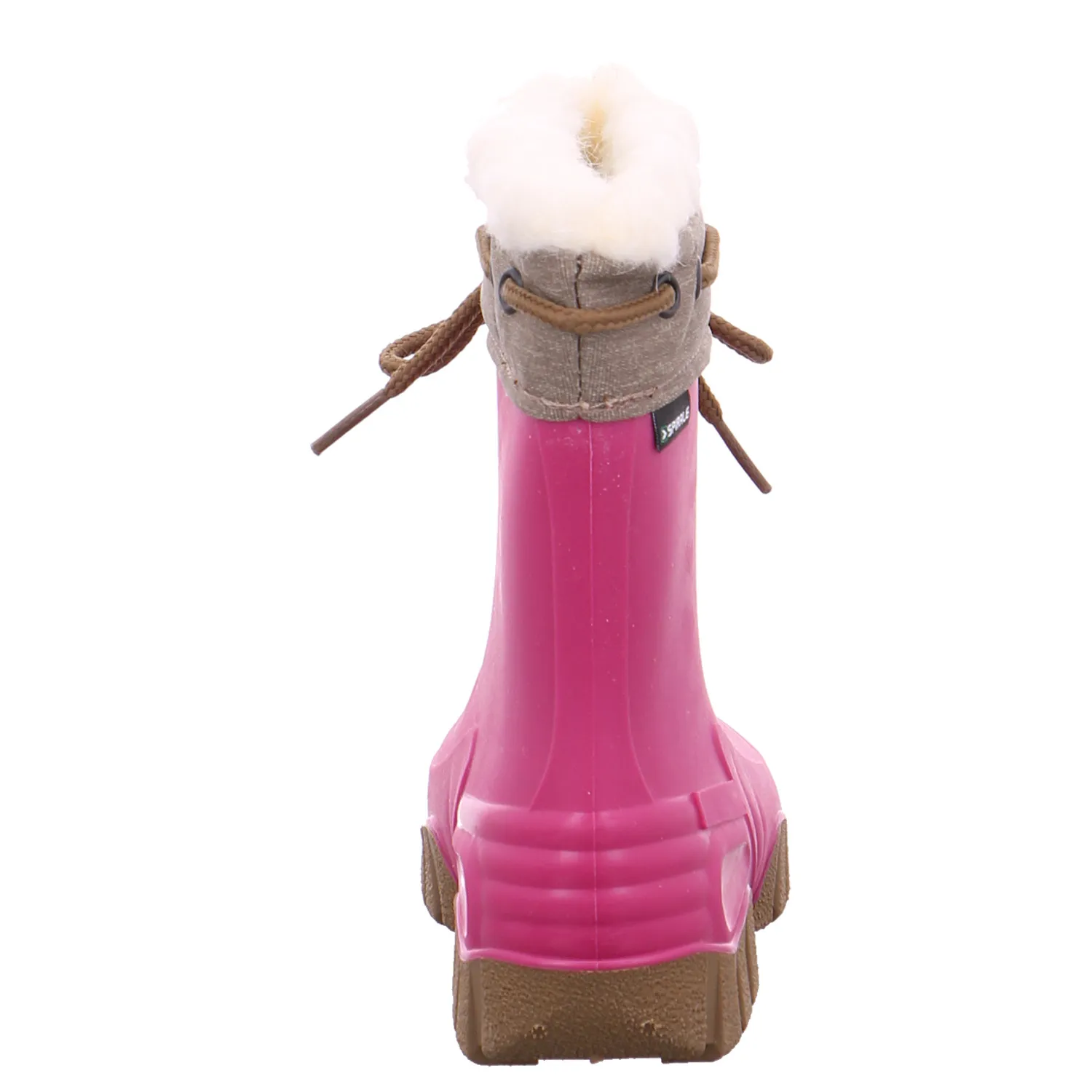 SPIRALE Kinder-Gummistiefel Warmfutter Pink Synthetik