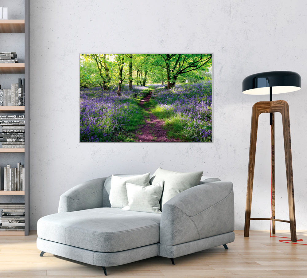 Akustikbild WALD LAVENDEL 1 80x120cm, 7kg
