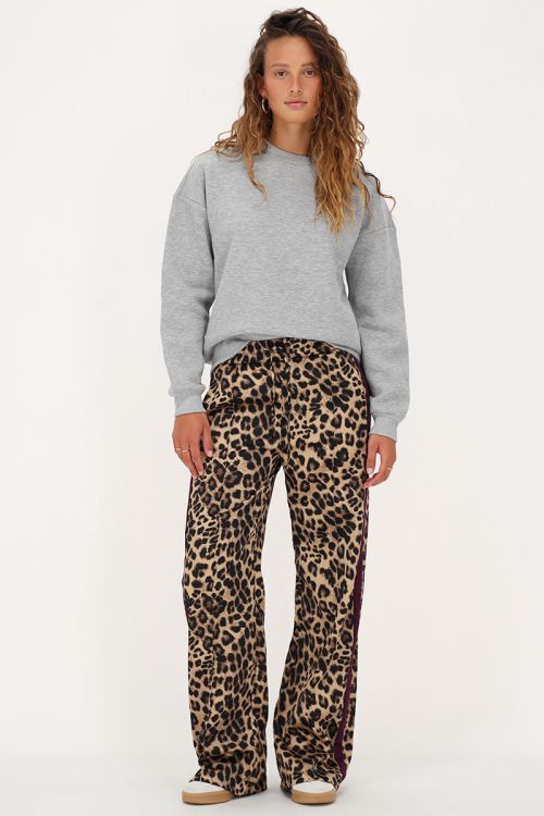 Grijze basic oversized sweater