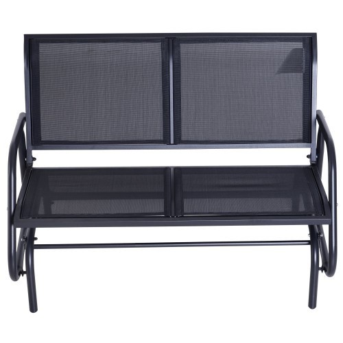 Outsunny Iron Rocker Cinza