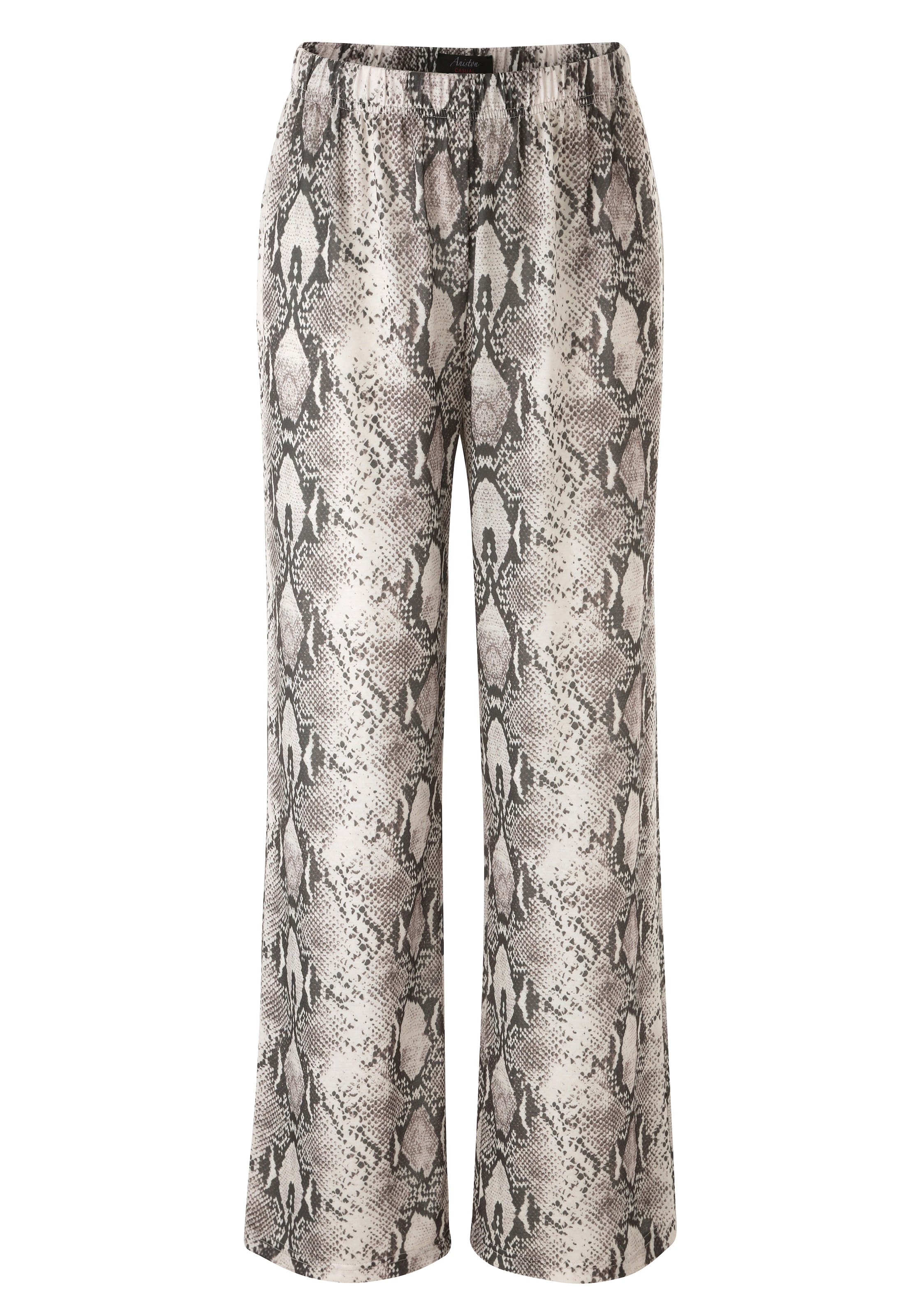 Aniston CASUAL Schlupfhose  im farbharmonischen Schlangendruck - NEUE KOLLEKTION