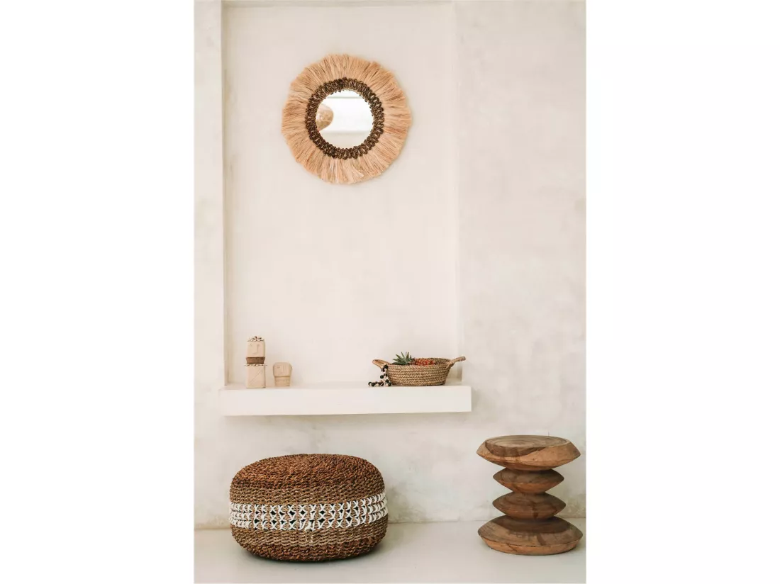 Miroir Mowgli Bohème Chic Bazar Bizar