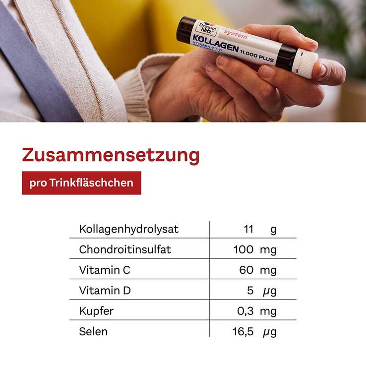Doppelherz system Kollagen 11000 Plus Ampullen, 30X25 ml