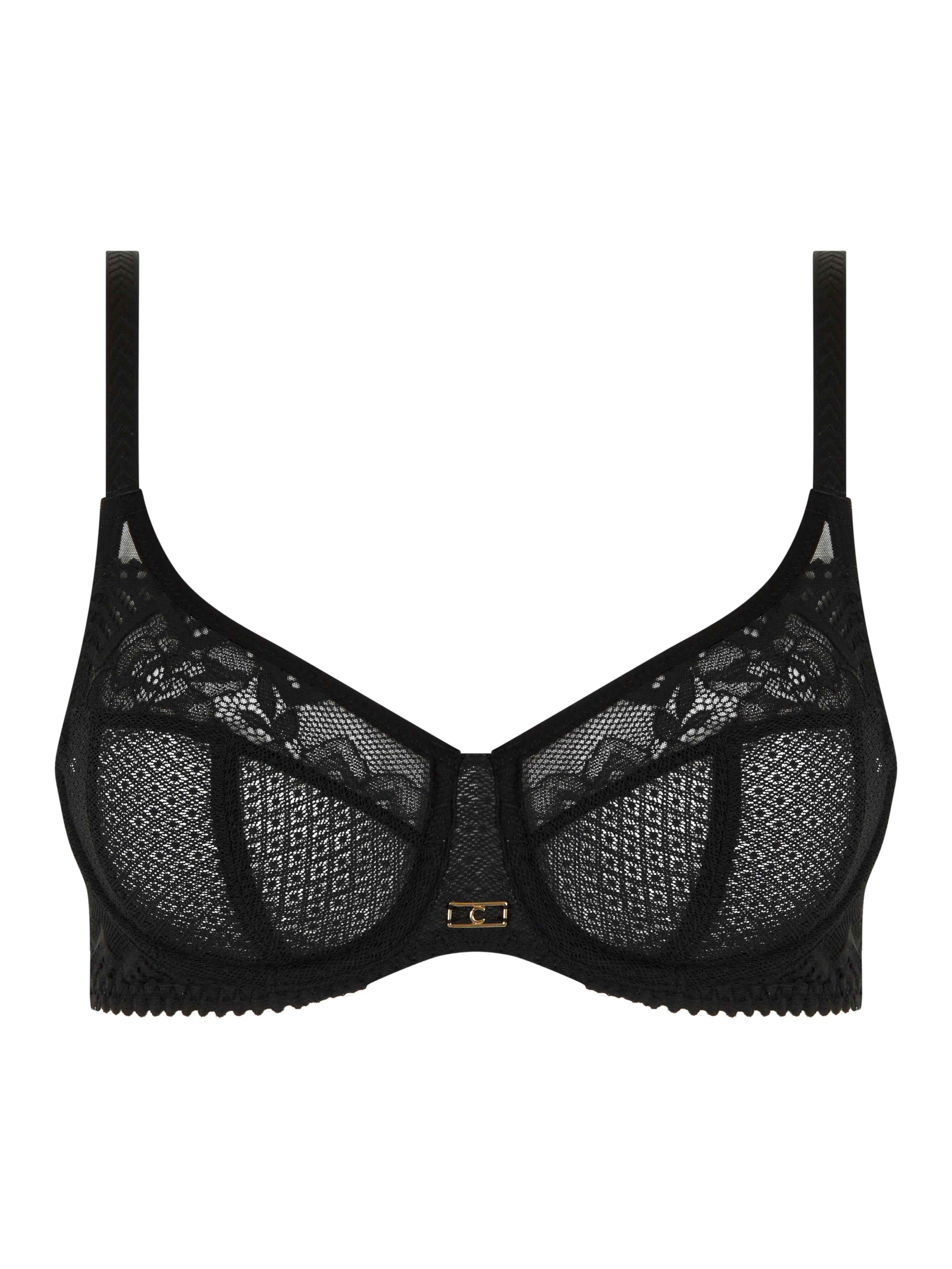 ORIGINS - Soutien-gorge emboîtant en dentelle | Noir