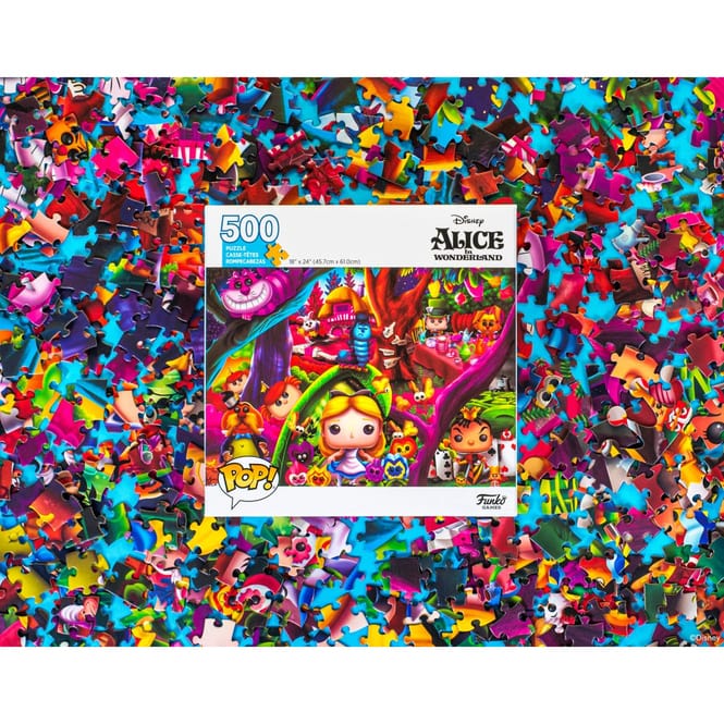 Pop! Puzzle - Disney Alice im Wunderland - 500 Teile