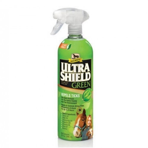 Spray protetor verde Absorbine Ultrashield para cavalos
