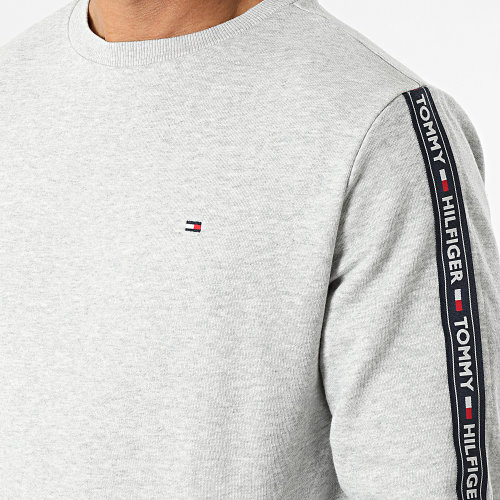 Sweat Crewneck Track Top 0705 Gris Chiné