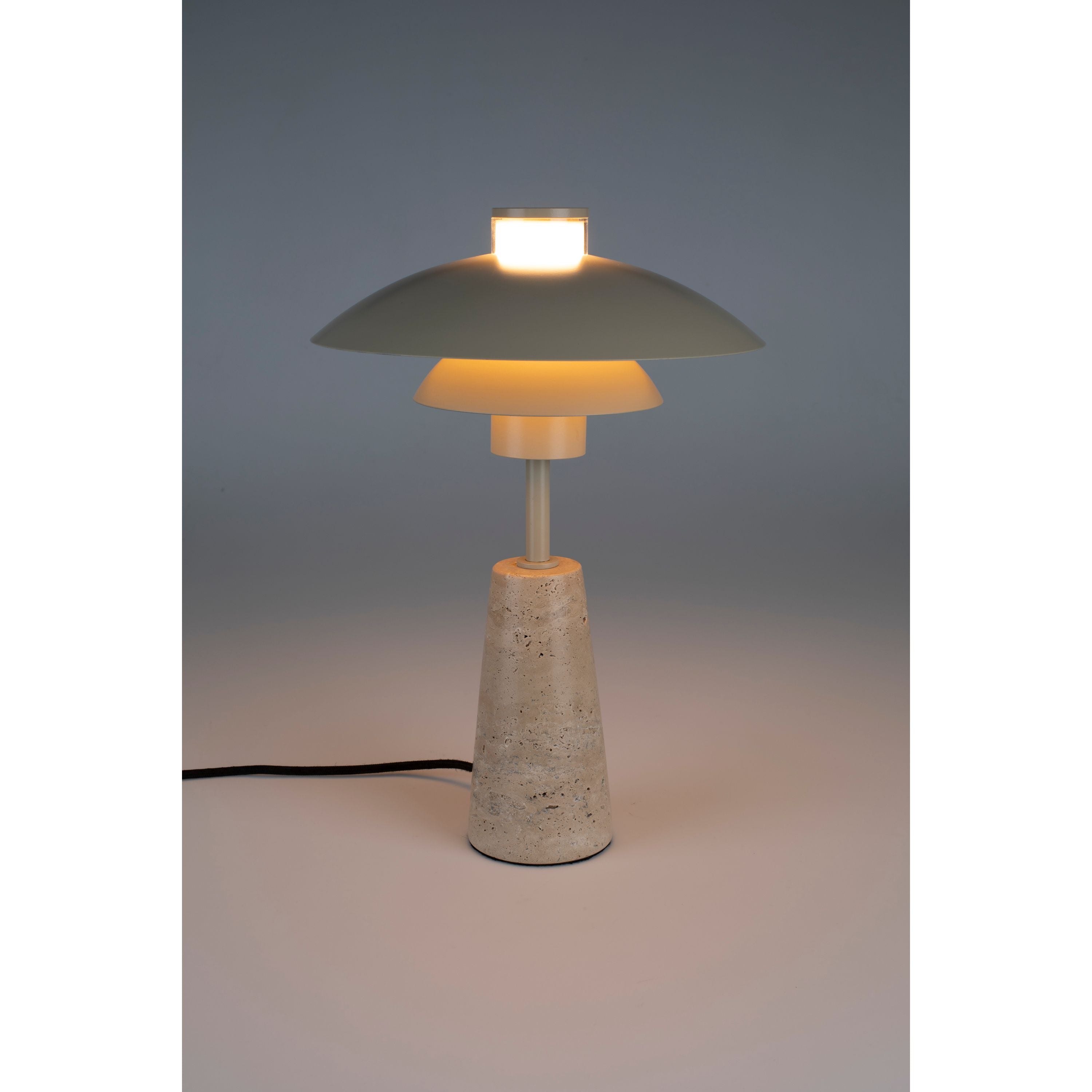 Zuiver Cole Tafellamp Metaal Beige