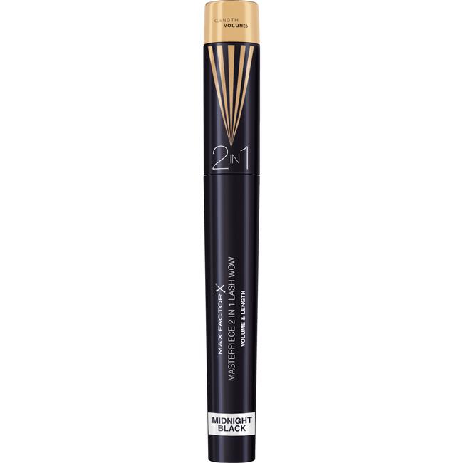 Max Factor Masterpiece 2In1 Lash Wow Mascara 03 Midnight Black