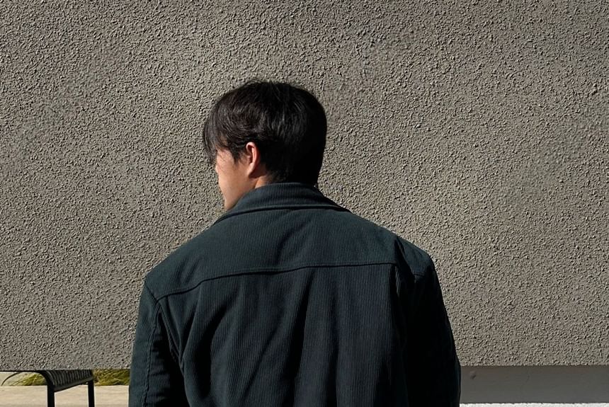 SeoulPop - Corduroy jack met rits