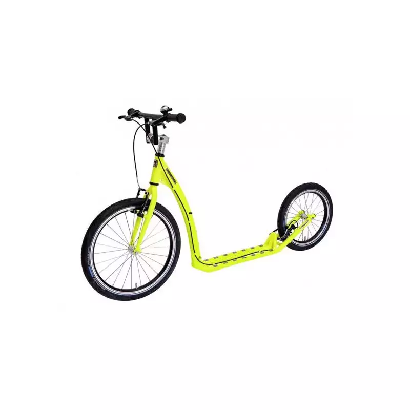 Footbike KOSTKA HILL MAX KID (G5) - Neon Lemon